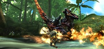 Monster Hunter Cross - 4-6-15 - Carnotaurus Fire